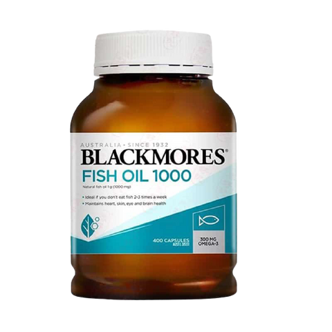BLACKMORES - 無腥味魚油 1000mg （400粒）
